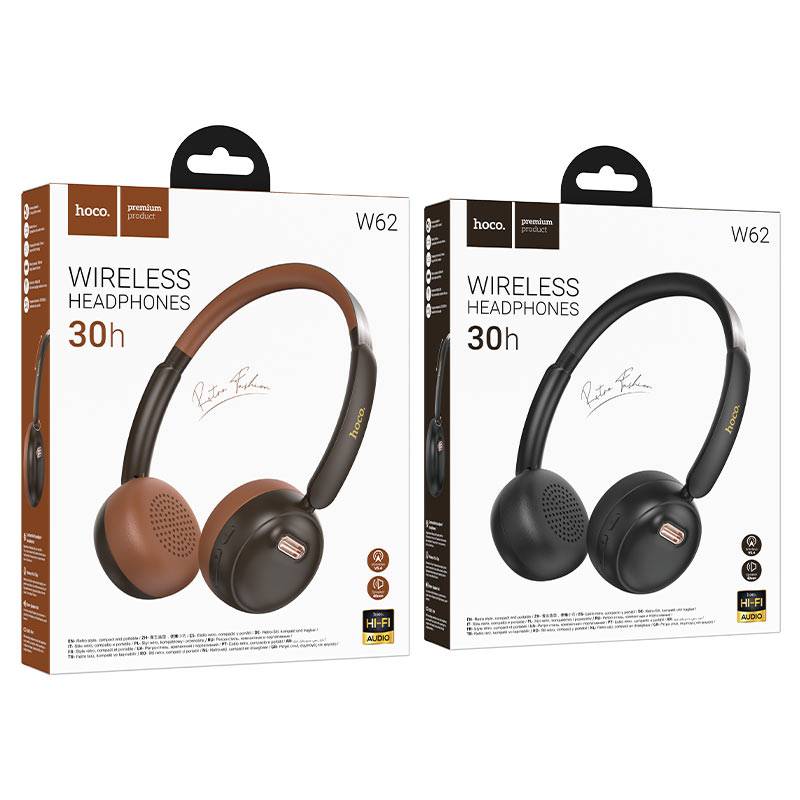 Hoco W62 Wireless Bluetooth Headphones BT 5.4