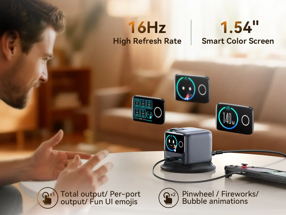 JOYROOM JR-TRD01 PODIX 140W 5-Port GaN Charger