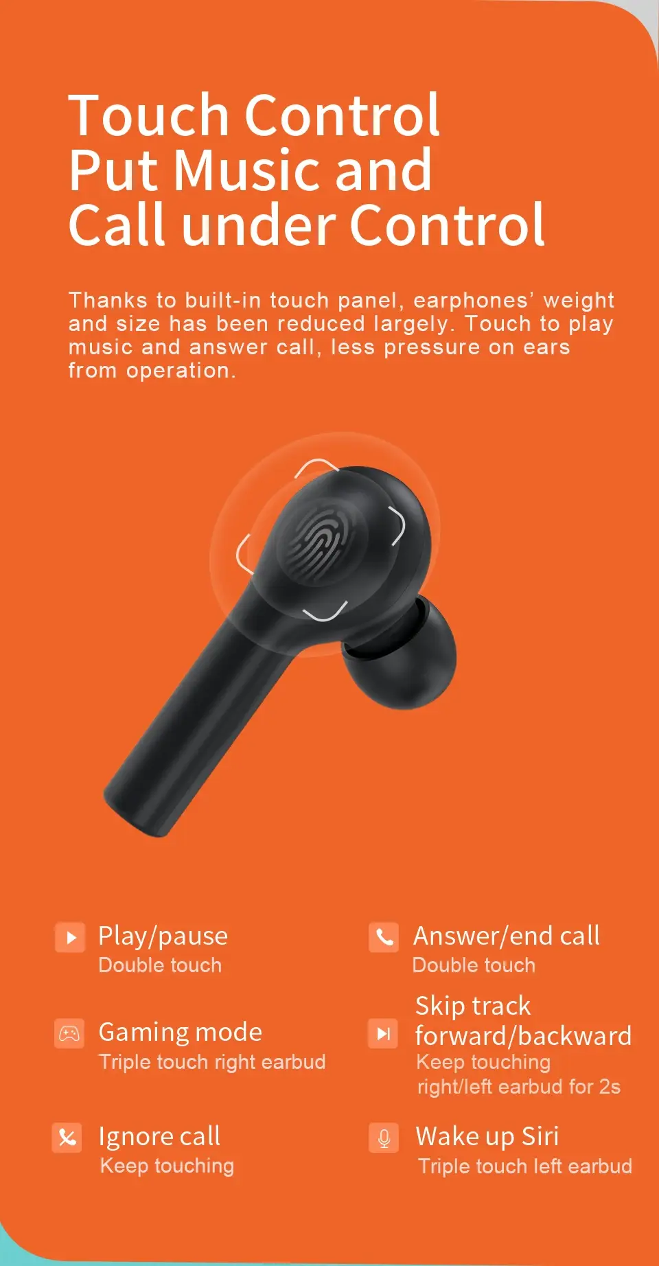QCY T5 True Wireless Bluetooth Earbuds