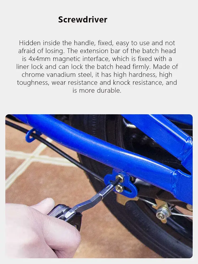 Xiaomi Mars Worker Wrench 6 in 1 Craftsman Multi-function Knife