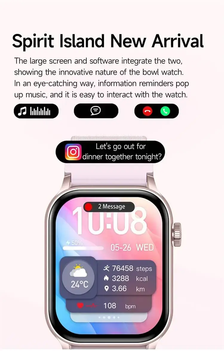 Valdus VS40 Pro AMOLED Smartwatch with Bluetooth Calling & Built-in Flashlight