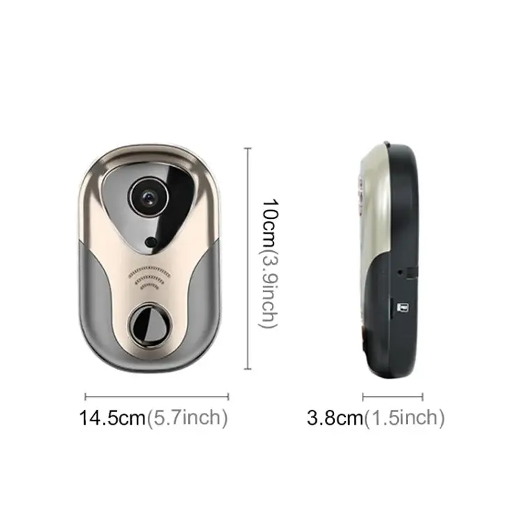 163Eye L1-NJ Smart WiFi Video Doorbell with 1.3MP HD Camera & Network Intercom System