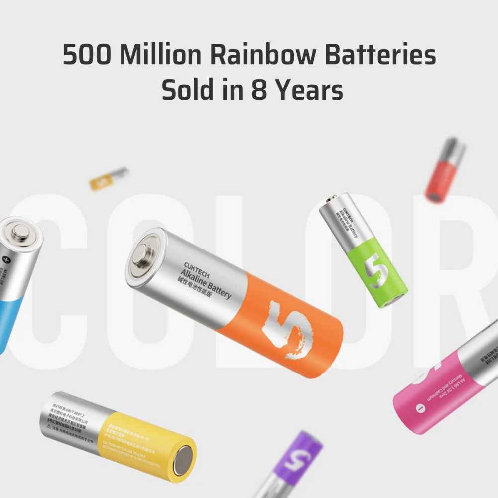 Xiaomi Cuktech B05 AA Alkaline Batteries 8 pcs