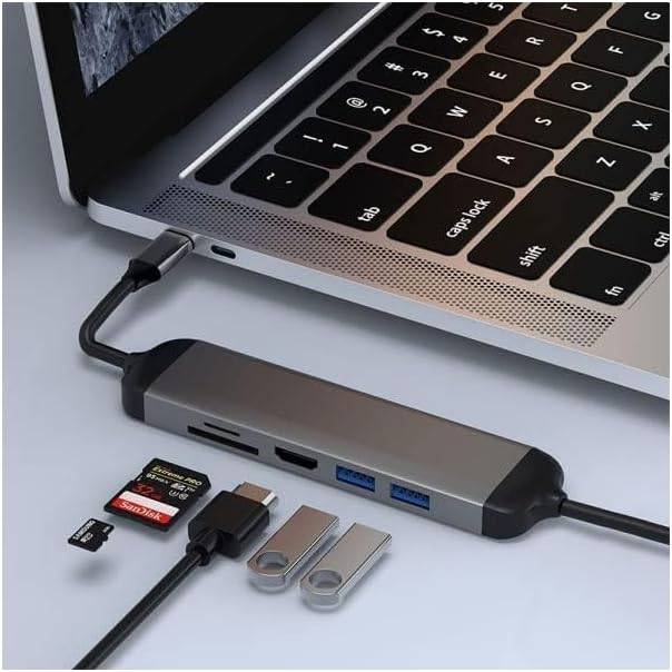 WIWU Alpha A521H 5-in-1 USB-C Multiport Hub