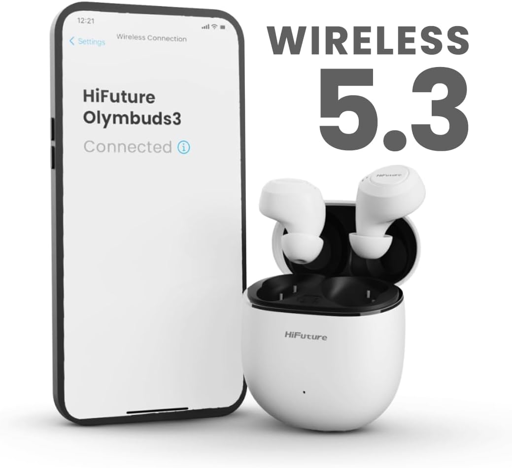 HiFuture OlymBuds 3 True Wireless Earbuds with Comfort Fit Design