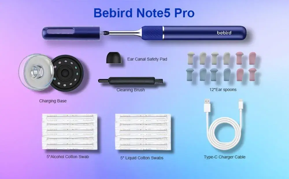 Bebird Note5 Pro Smart Ear Wax Removal Tool with HD Camera and LED Light