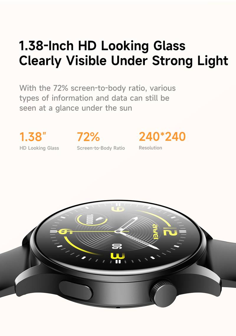 AWEI H35 IP68 Waterproof Smartwatch
