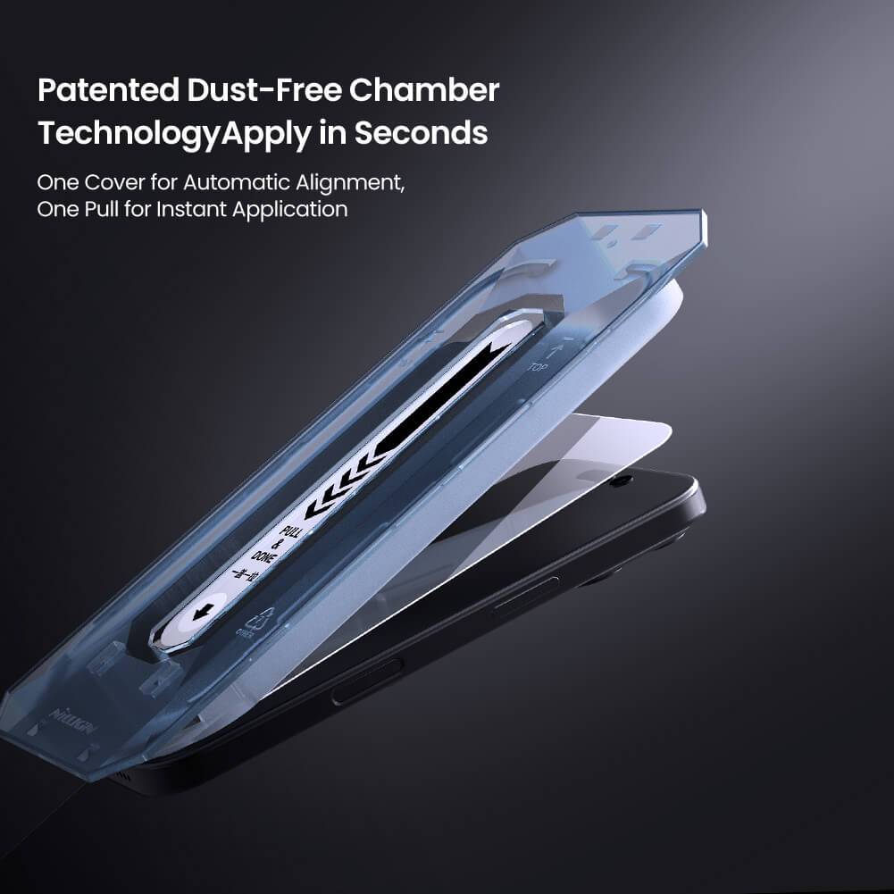 Nillkin Amazing H+ Pro Tempered Glass Screen Protector for iPhone 16 Pro & 16 Pro Max with Installation Kit
