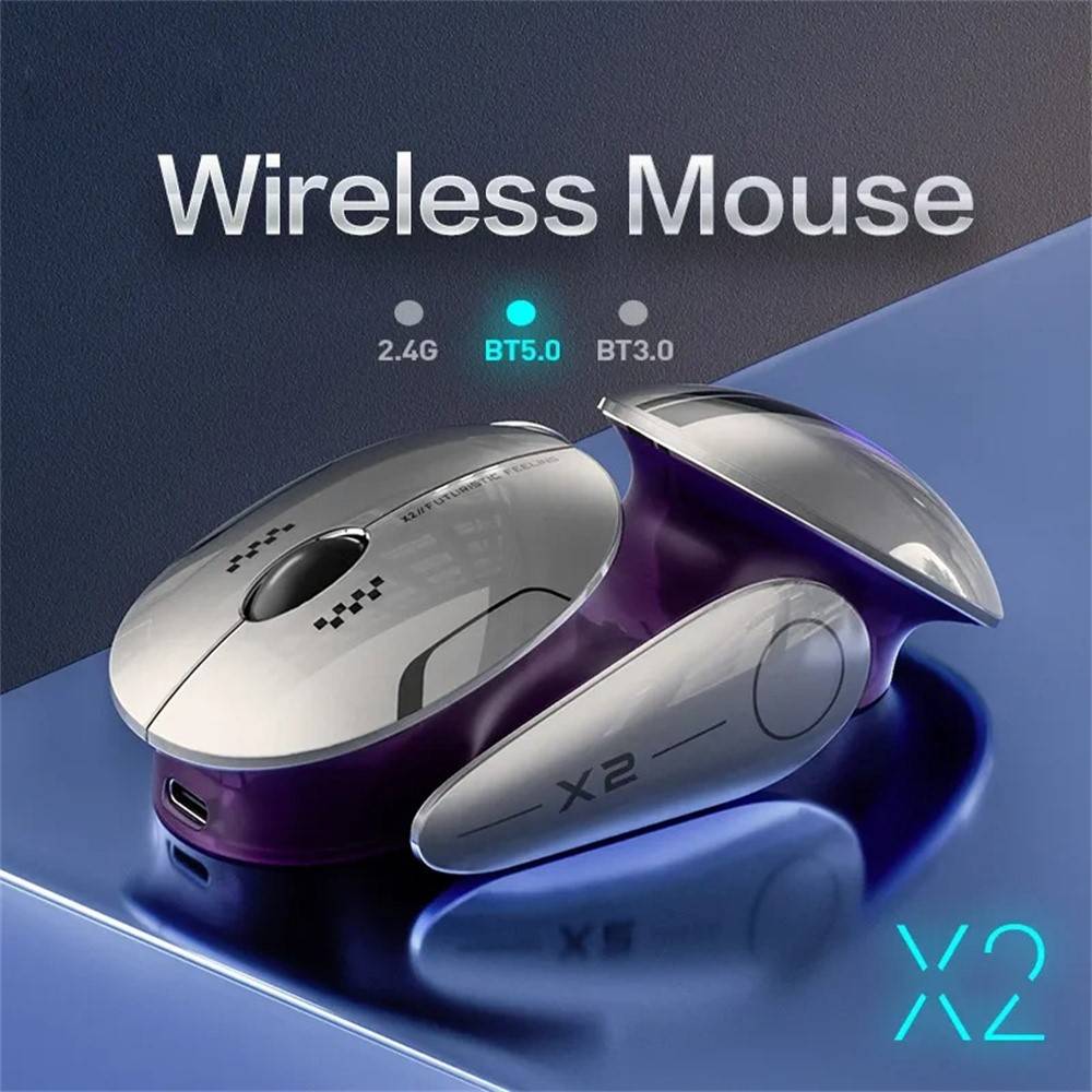 Inphic X2 Tri-Mode Bluetooth Wireless Mouse