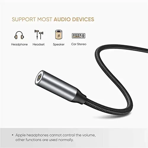 UGREEN AV142 USB-C to 3.5mm Headphone Jack Adapter (30632)