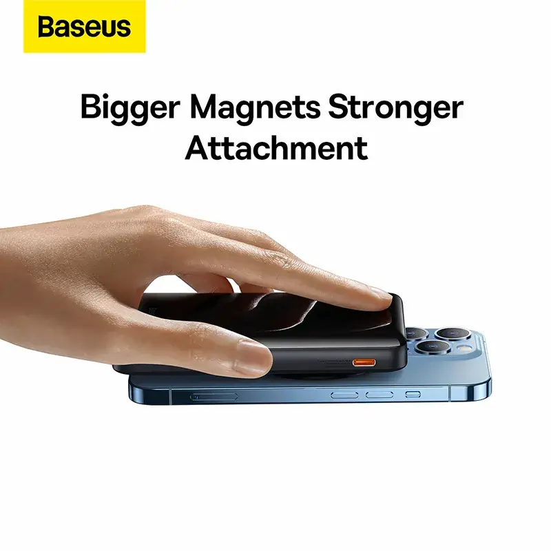 Baseus 10000mAh 20W Magnetic Wireless Power Bank with Bracket