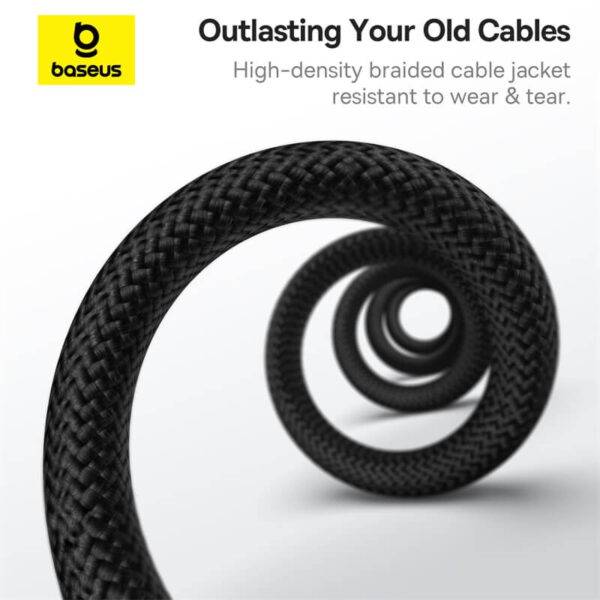 Baseus Tungsten Gold Series 100W Fast Charging Cable USB-C to USB-C 1m