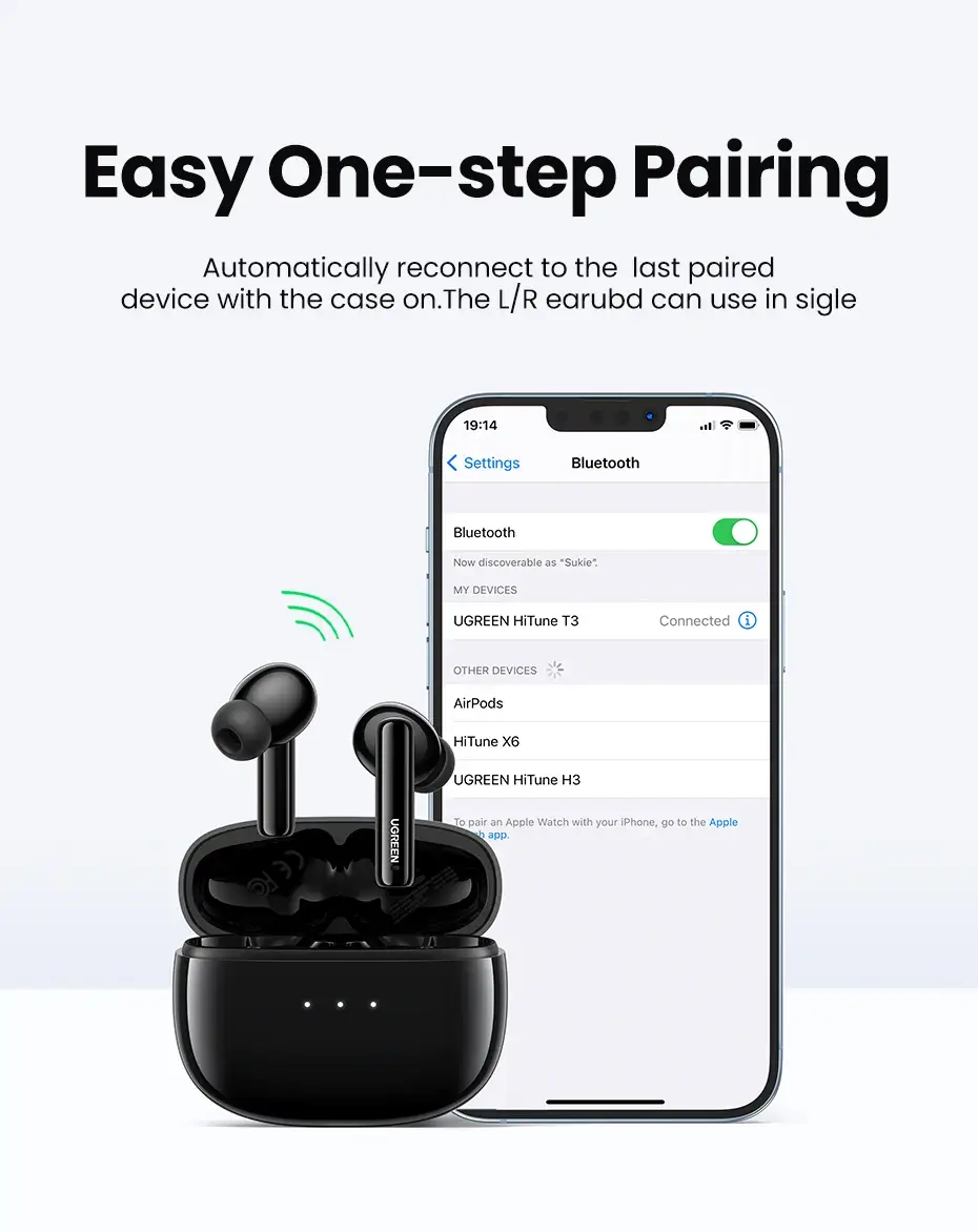 UGREEN HiTune T3 ANC True Wireless Earbdus