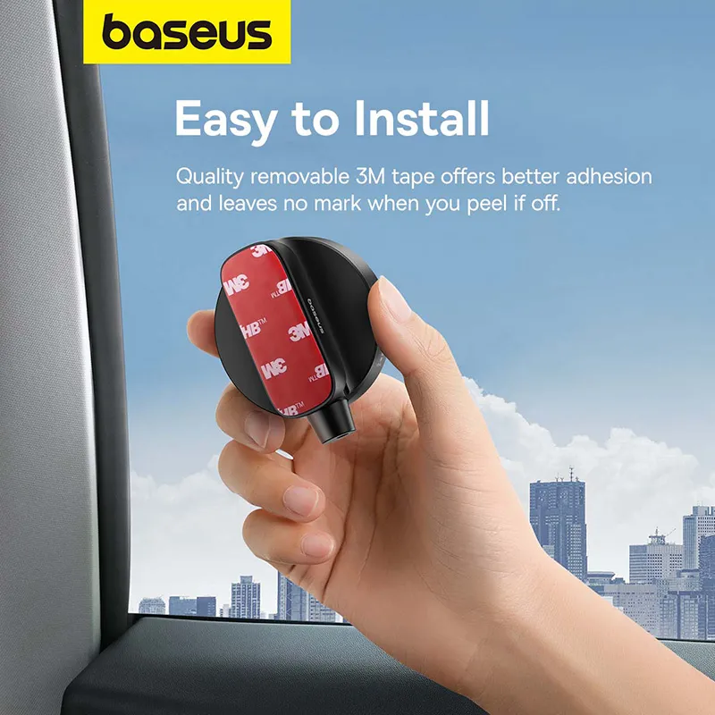 Baseus C11537200111-00 Car Blind Spot Mirror with Safety Hammer 