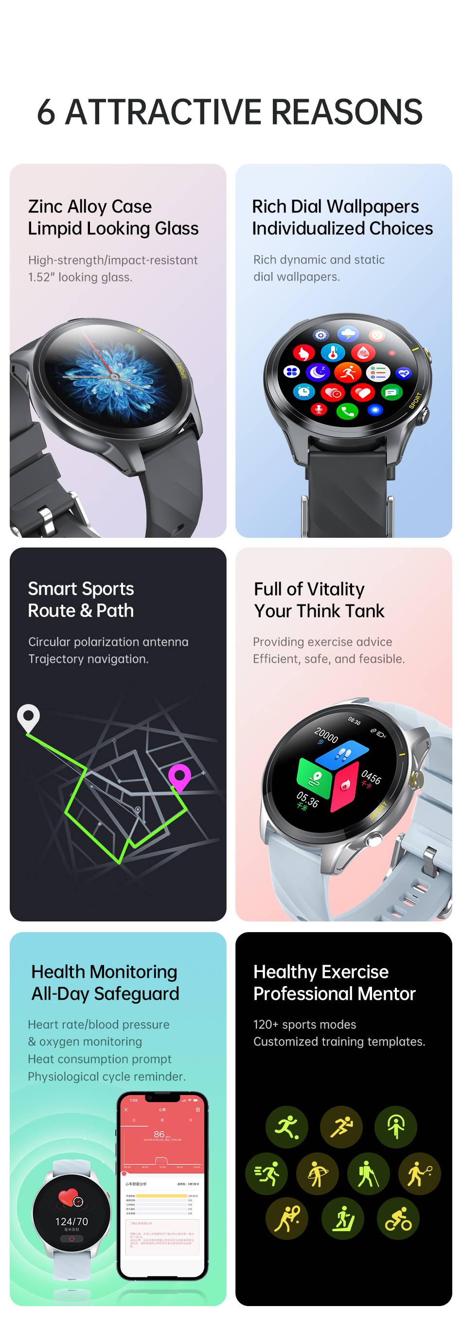 AWEI H36 Smartwatch with Advanced Health and Fitness Tracking