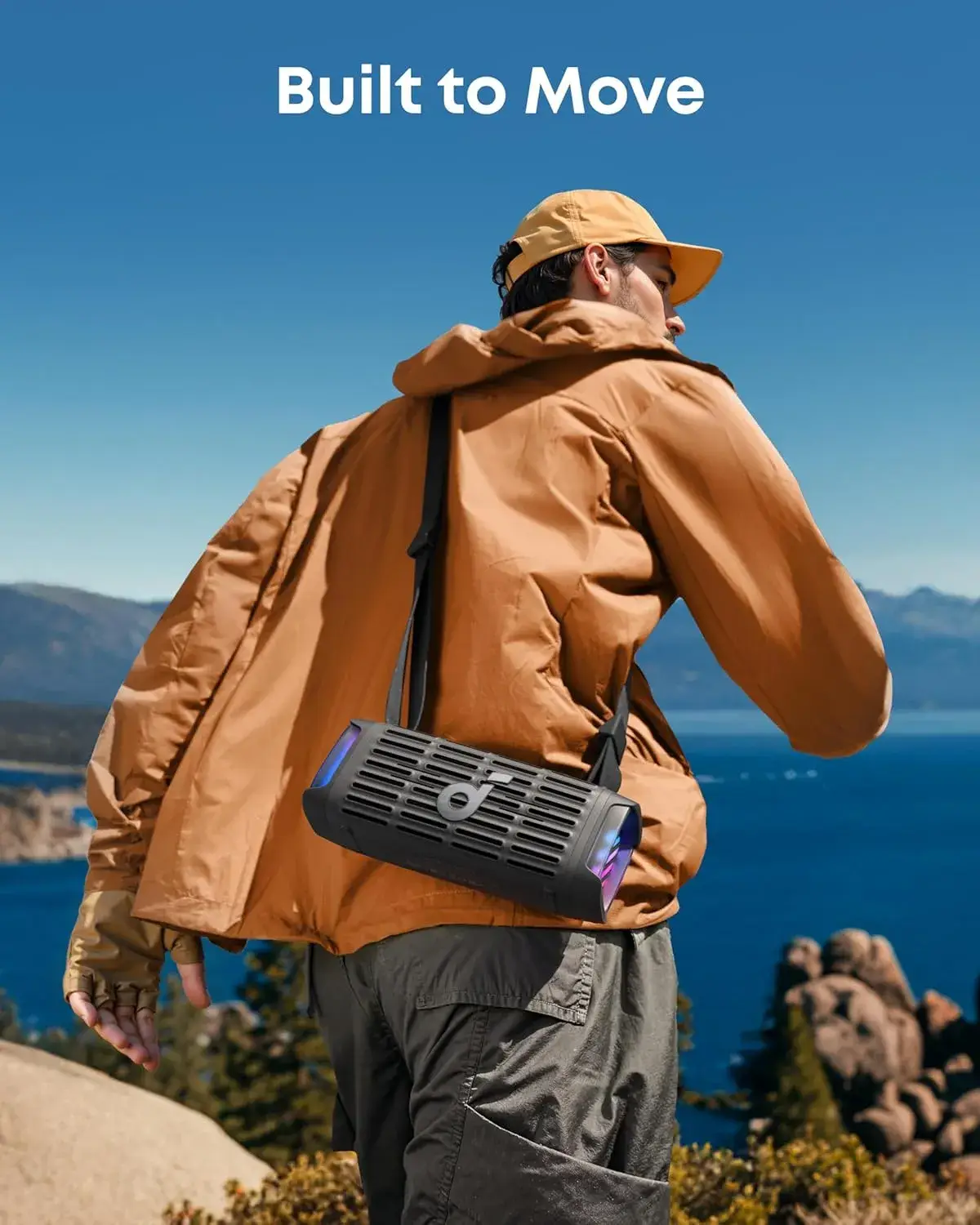 Anker Soundcore Boom 3i Portable Rugged Outdoor Bluetooth Speaker