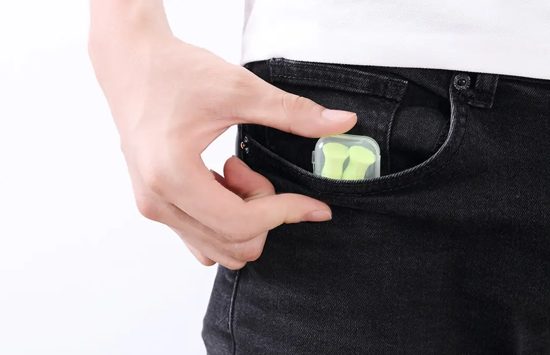 Xiaomi Polyurethane Memory Foam Anti-Noise Sleep Earplugs