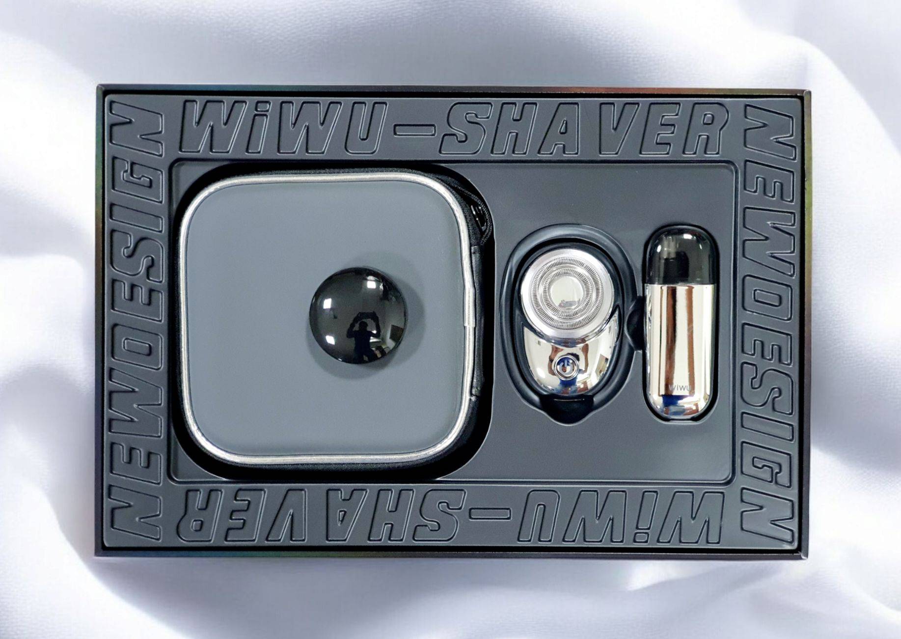 WiWU Wi-SH006 3-in-1 Men's Grooming Travel Case Kit