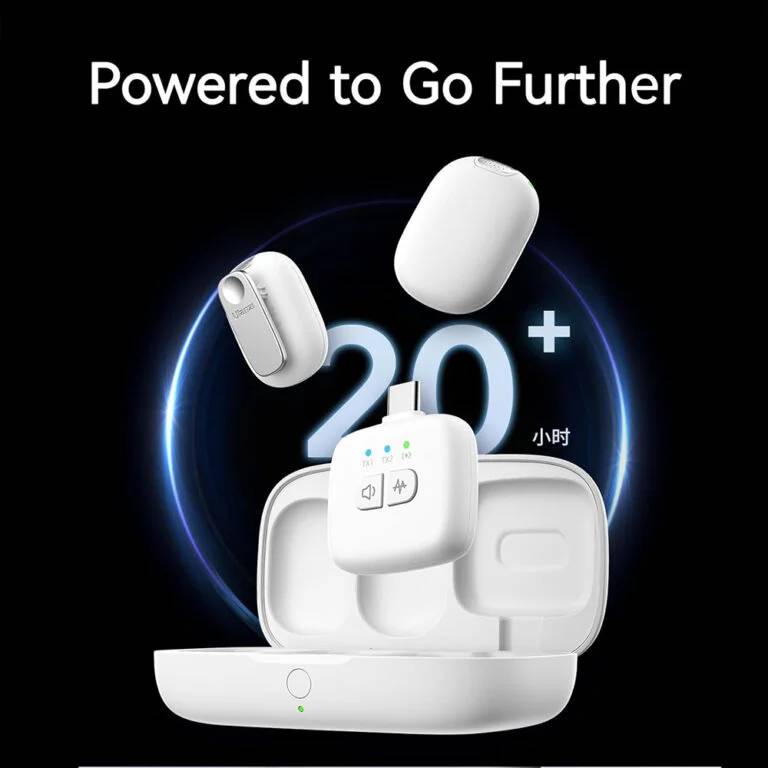 Ulanzi A30 Wireless Lavalier Tiny Mic Microphone