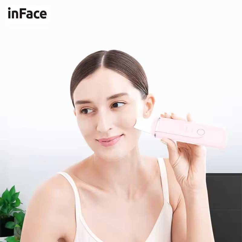 Xiaomi inFace Ultrasonic Skin Scrubber Deep Facial Cleansing & Lifting Pore Cleaner Tool