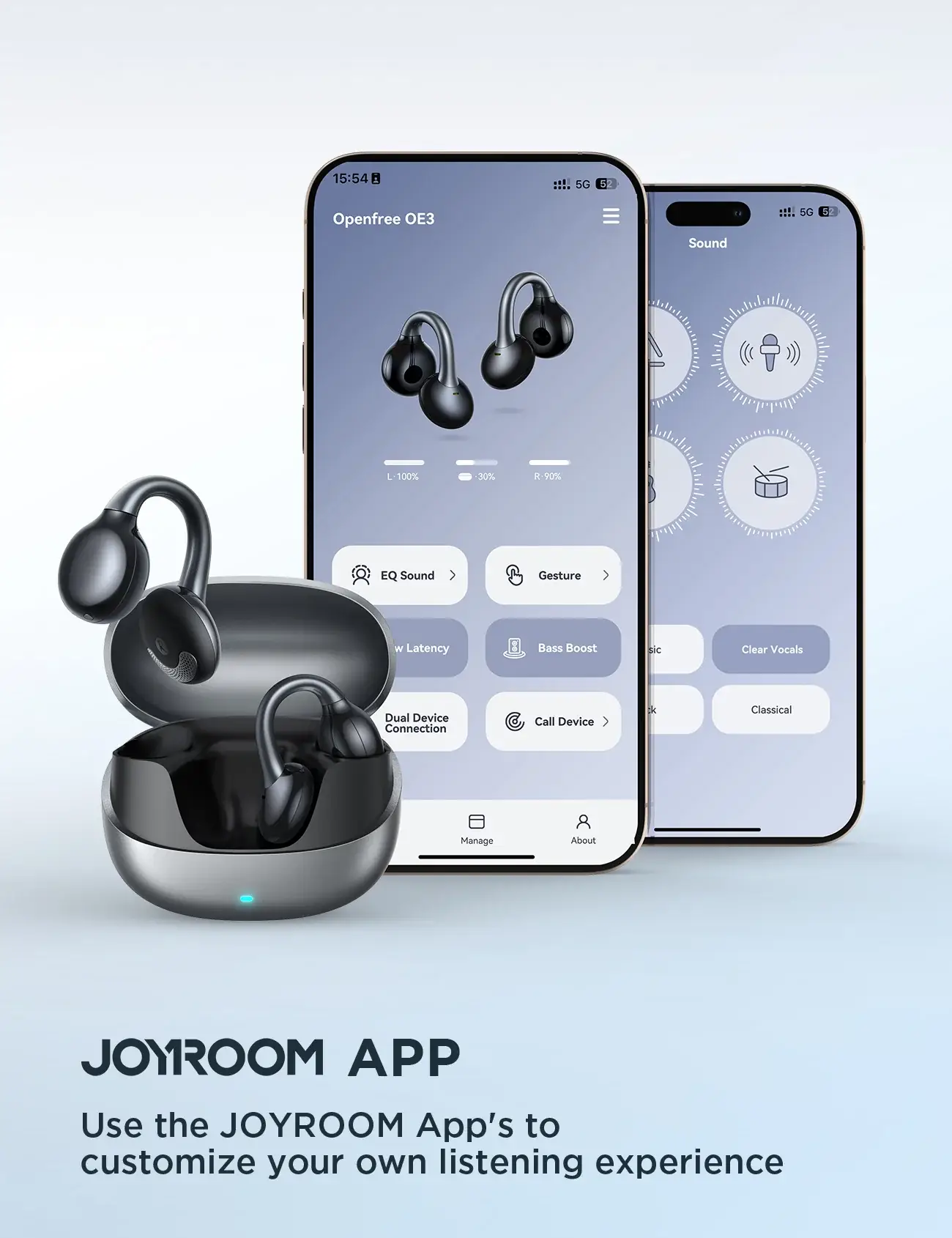 JOYROOM JR-OE3 Open-Ear True Wireless Bluetooth Headphones