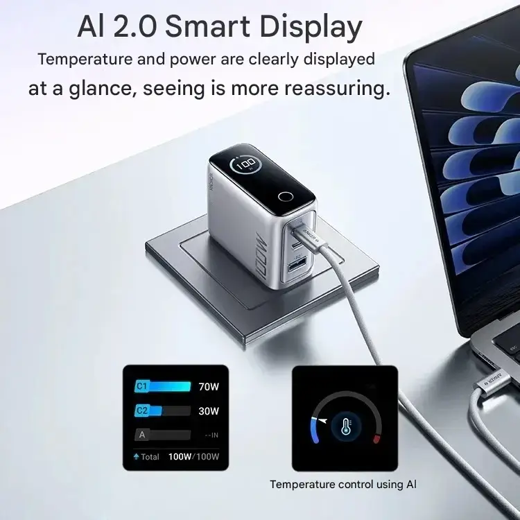 Anker Zolo B121B 100W 3-Port Fast Charger