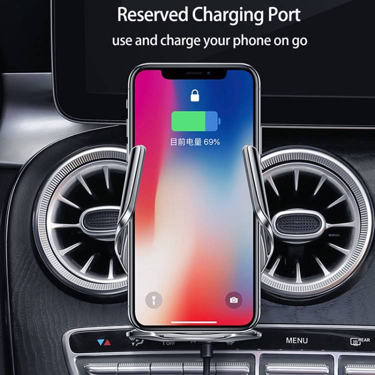 WEKOME WP-U205 Vanguard Series 15W Wireless Charging Car Holder