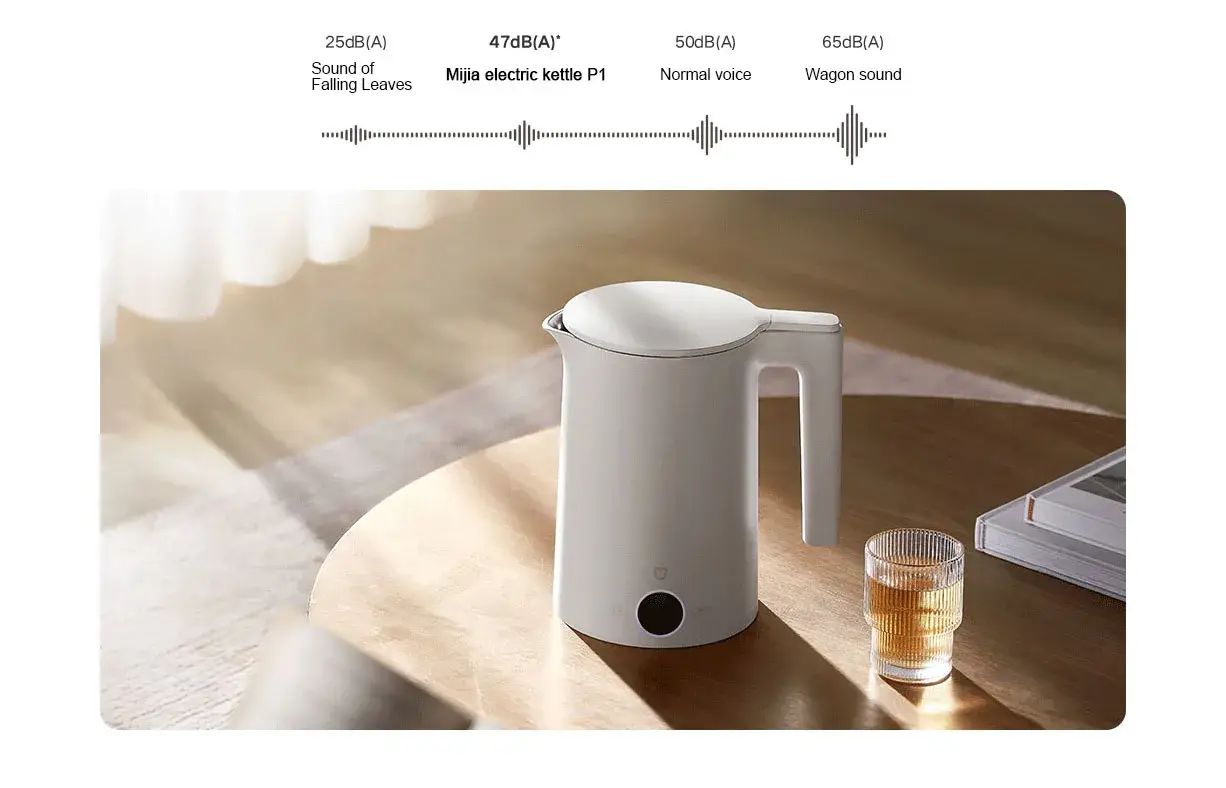 Xiaomi Mijia Electric Kettle P1 1.5L Constant Temperature Quiet Edition