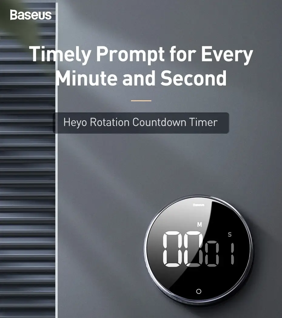 Baseus Heyo Rotation Countdown Timer