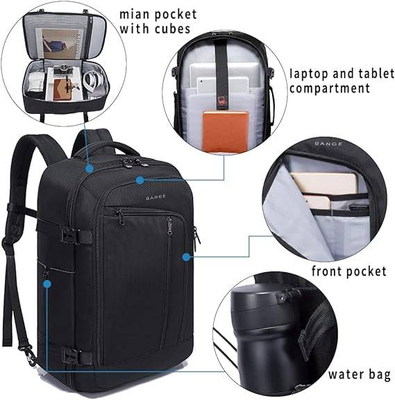 BANGE 1916 40L Versatility in Gray Your Multifunctional Backpack for Work & Wander