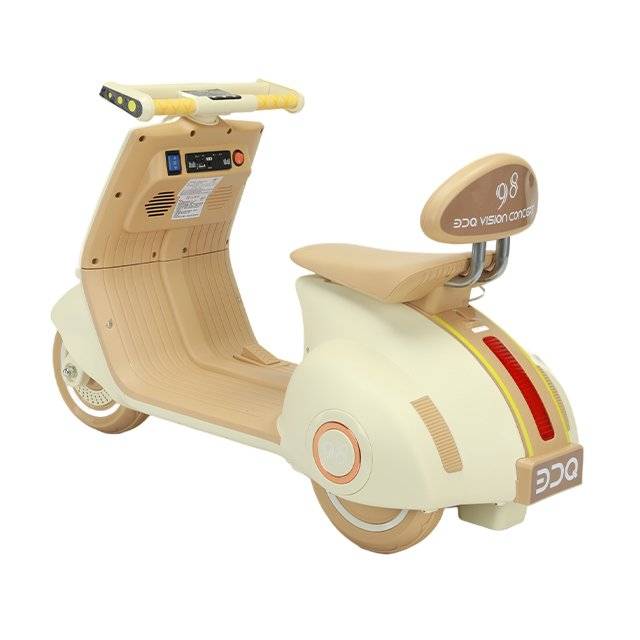 Rechargeable Electric Motorbike for Kids (Ages 3-8) Stylish Toy Ride-On Bike