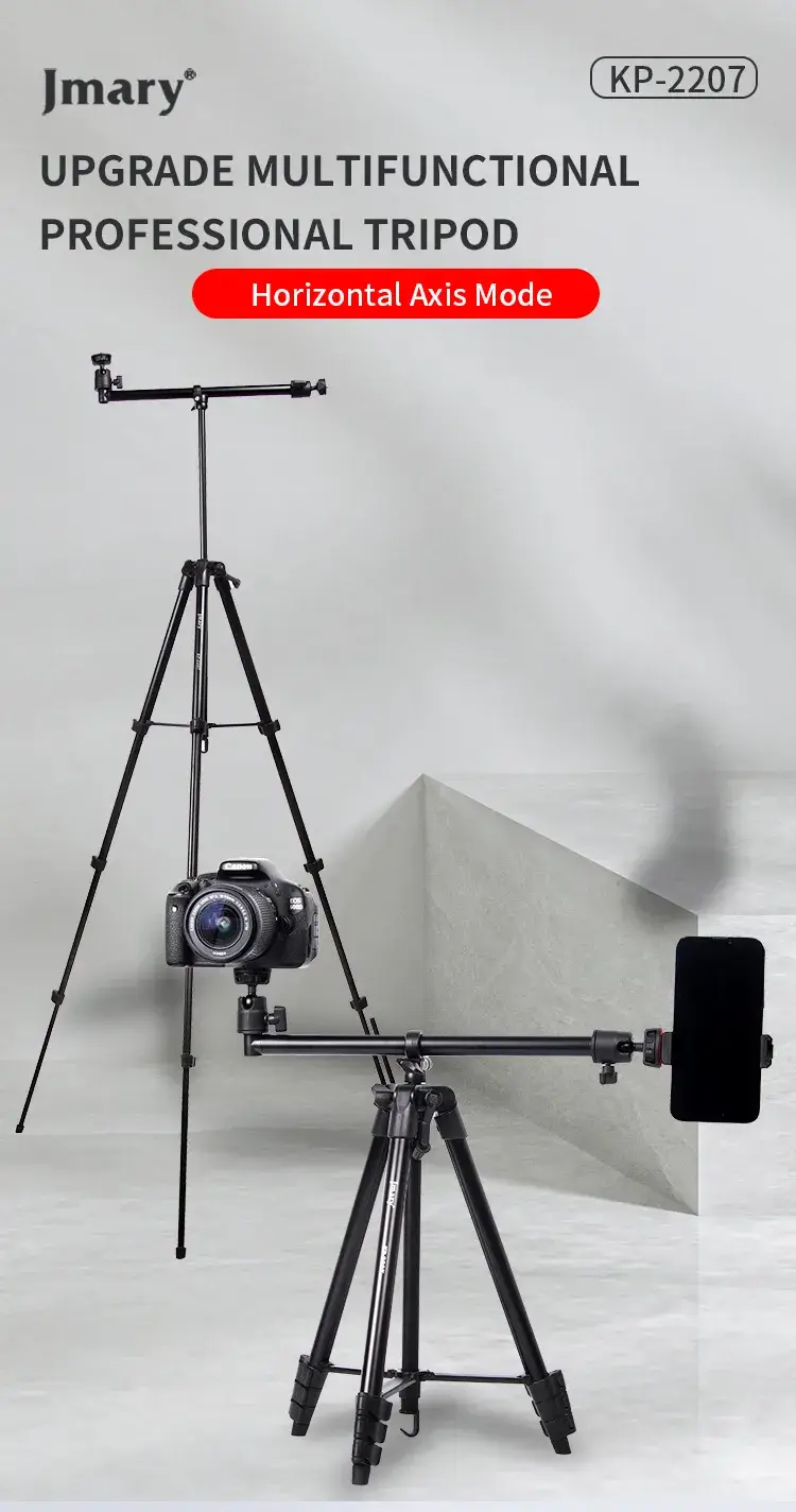 Jmary KP-2207 Portable Aluminum Alloy Tripod Stand