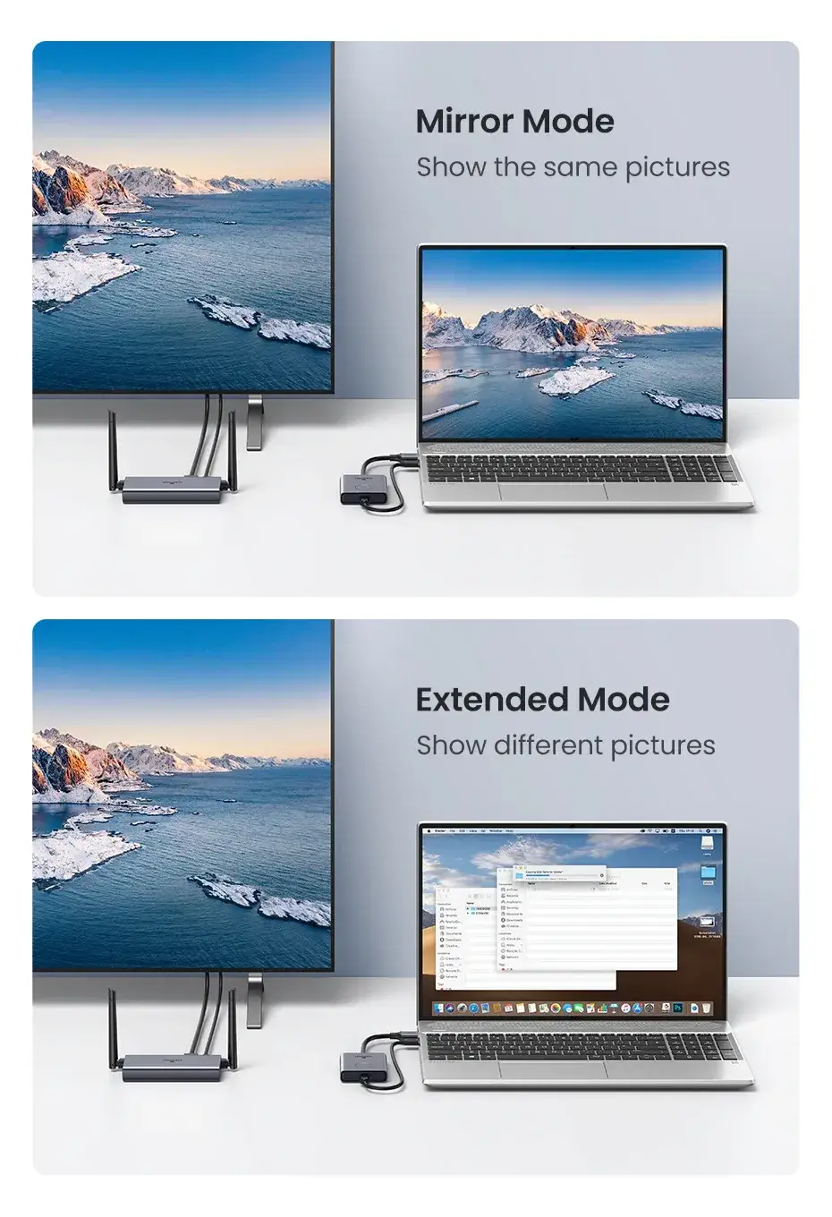 UGREEN CM506 HDMI Wireless Extender 50633