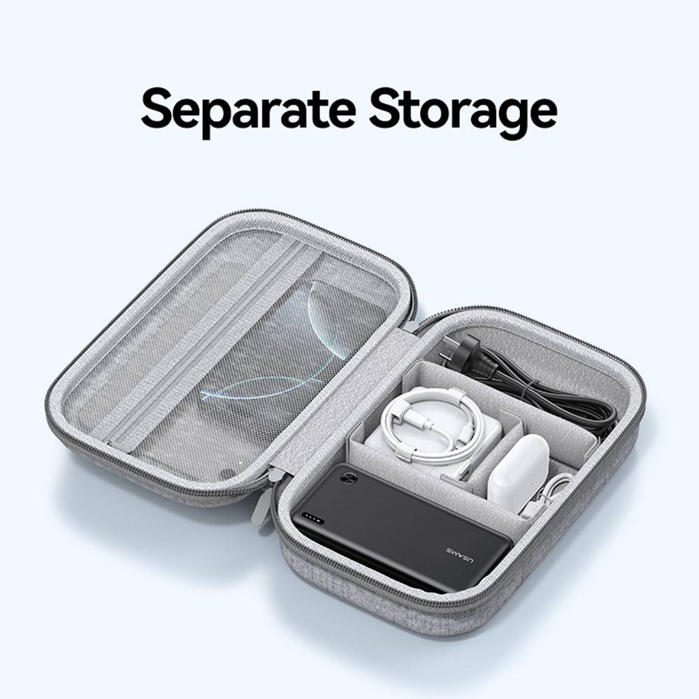 USAMS JANE05 10.6-Inch Portable Digital Accessories Storage Bag