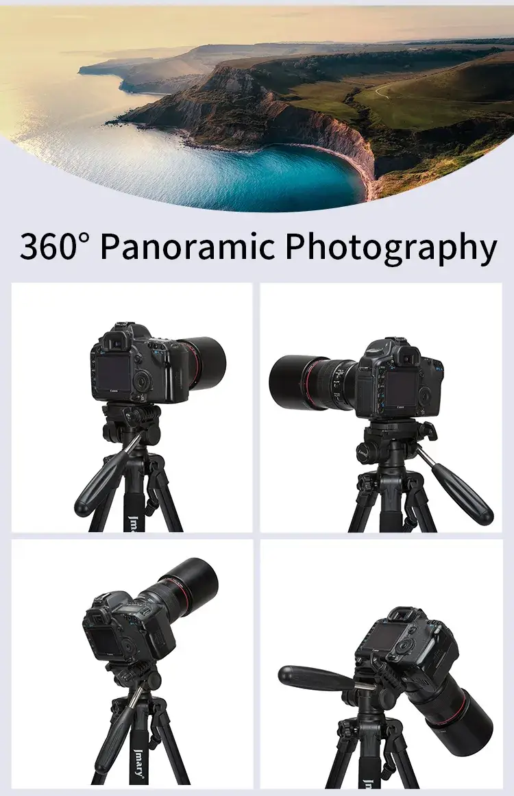 Jmary KP-2234 Professional Aluminum Alloy DSLR Camera Tripod Stand