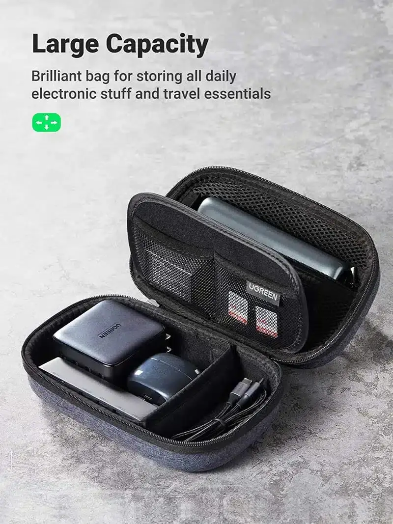 UGREEN 50903 Travel Electronics Organizer Bag for Cables & Accessories