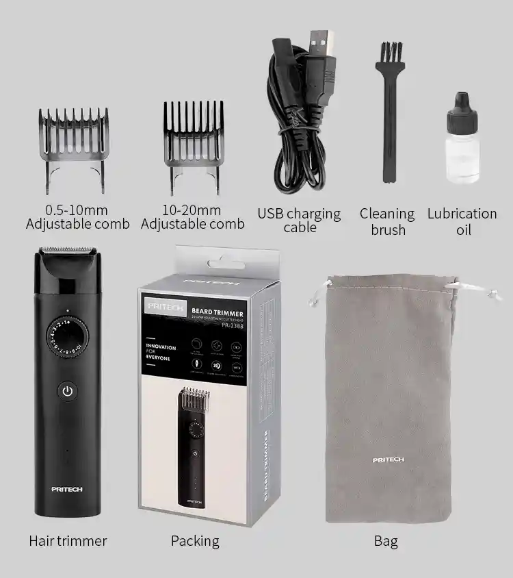 PRITECH PR-2388 Beard Trimmer