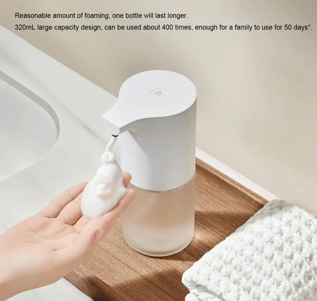 Xiaomi Mijia 1S Automatic Soap Foam Dispenser Touchless Induction Hand Washer
