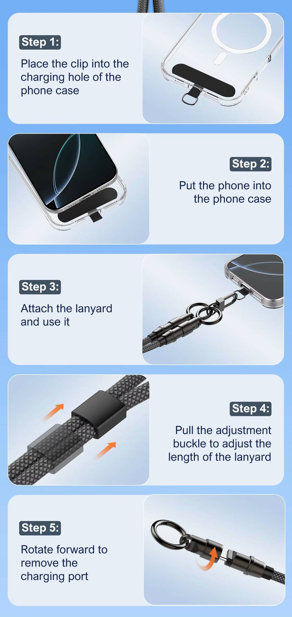 LDNIO LC22C 65W Fast Charging Nylon Lanyard Type-C to Type-C Data Cable 1.2M