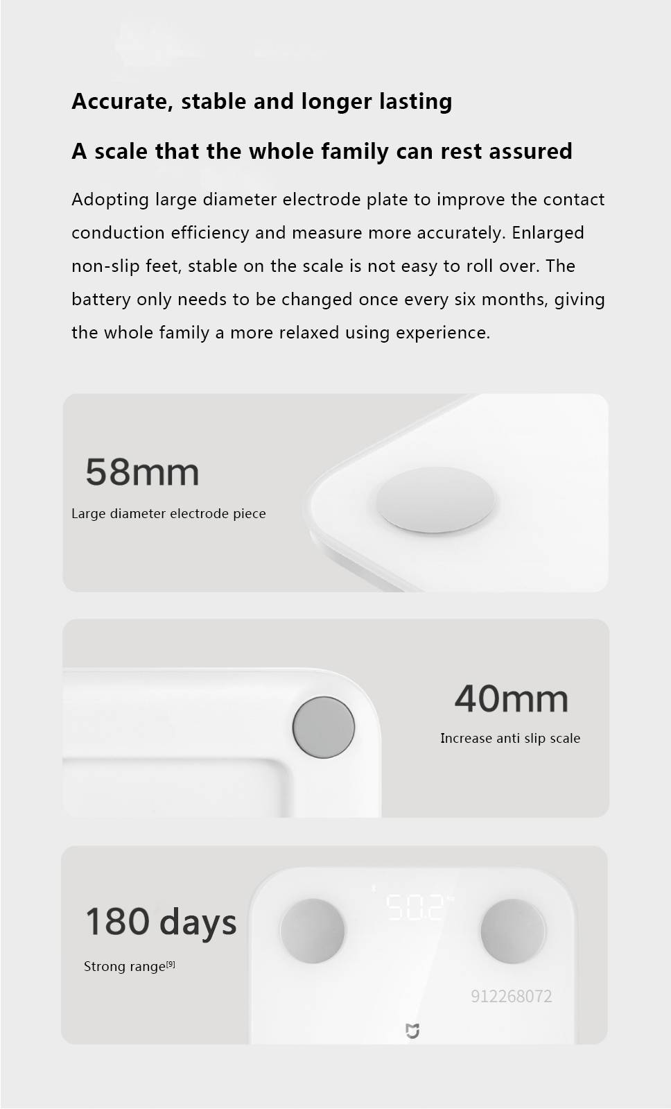 Xiaomi Mijia S400 Smart Body Composition Scale