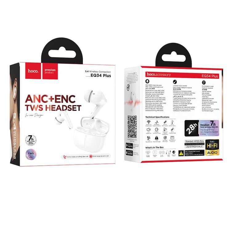 Hoco EQ34 Plus Rima True Wireless Earbuds
