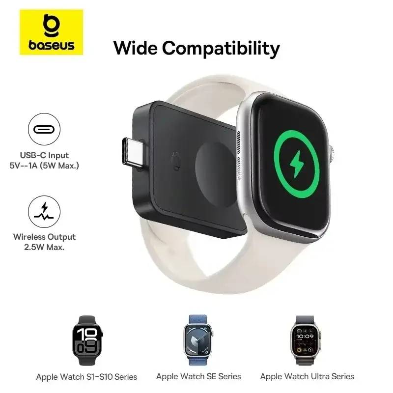 Baseus MagPro Magnetic Wireless Charger for Apple Watch