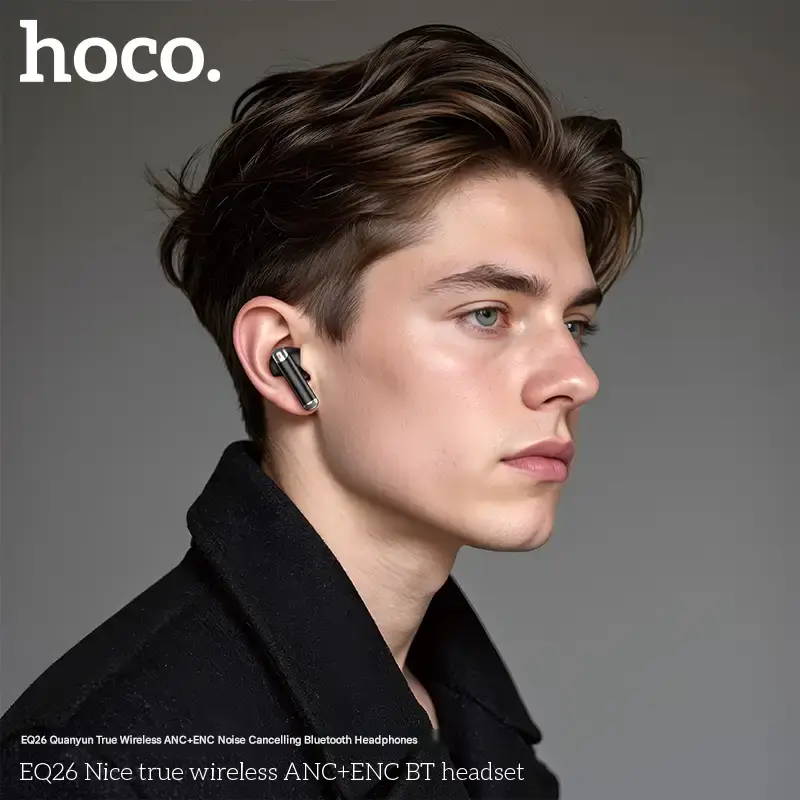 Hoco EQ26 True Wireless ANC+ENC Bluetooth Earbuds
