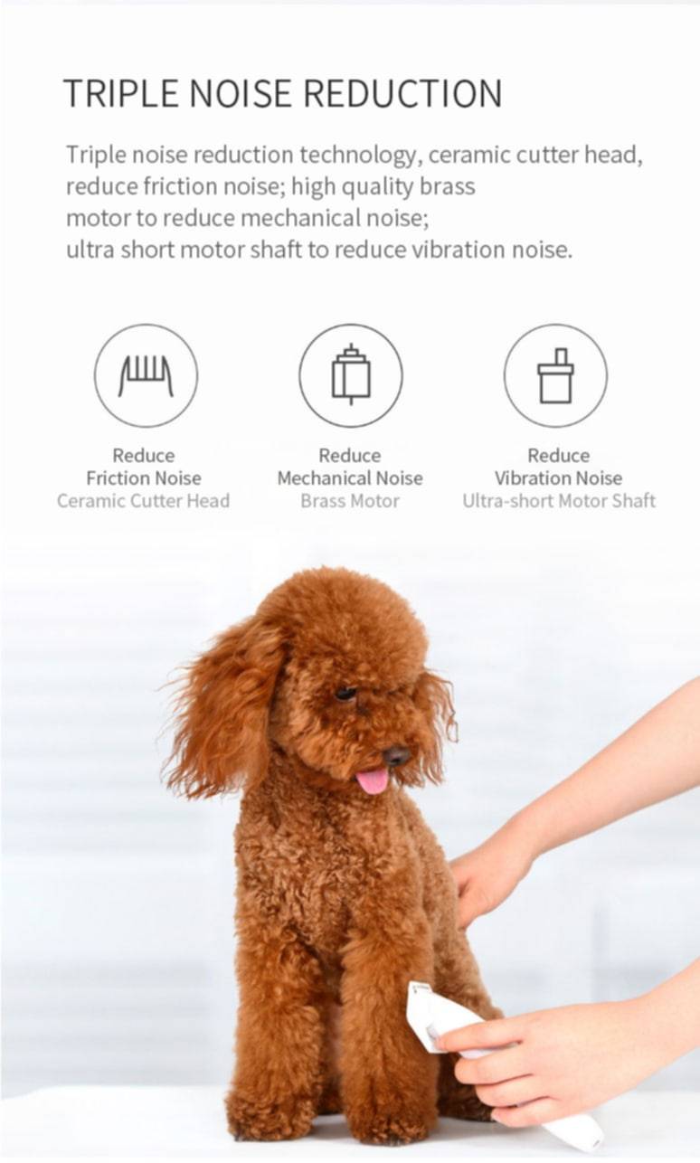 Xiaomi Pawbby Rechargeable Pet Hair Trimmer Professional Grooming Clippers