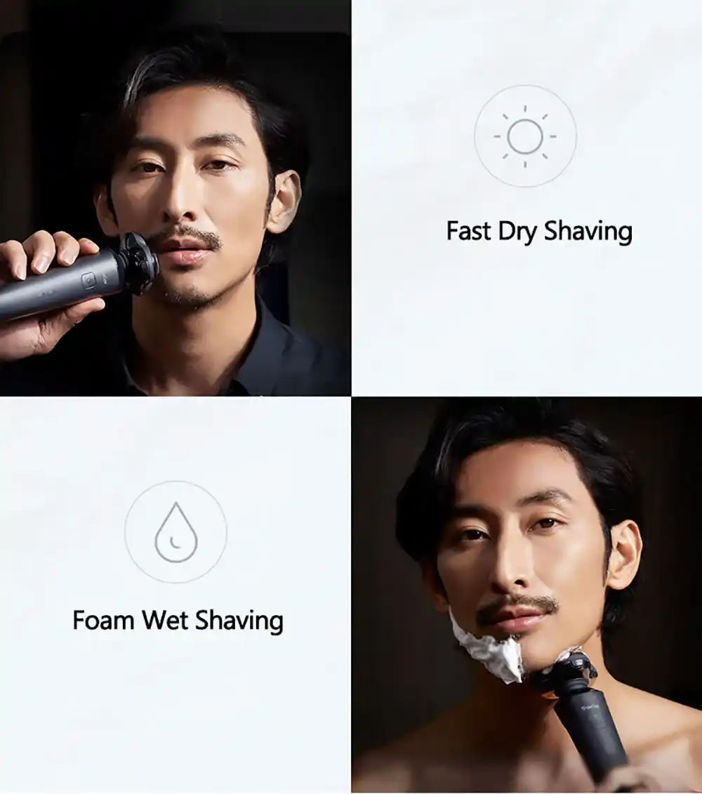 Xiaomi ShowSee F303 Electric Shaver 500W Powerful Performance