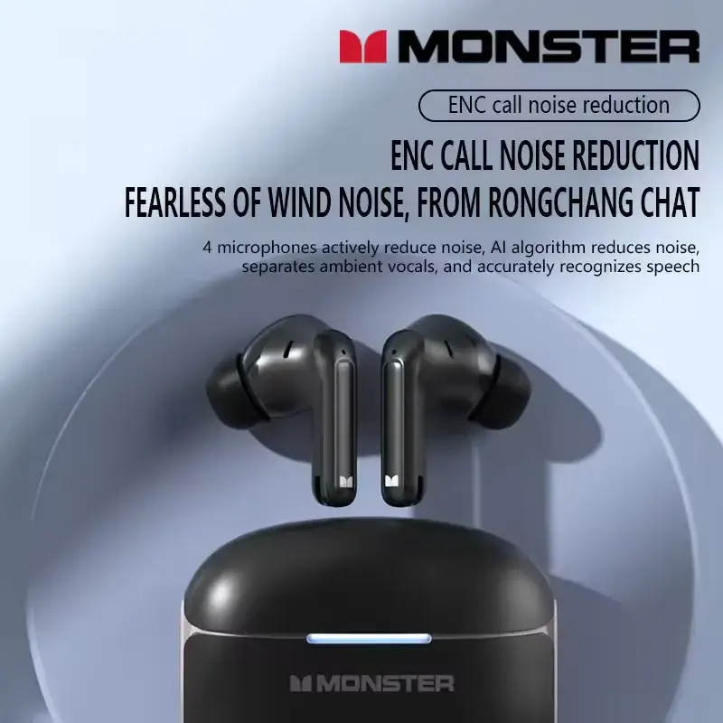 Monster Aura Fit D02 ANC True Wireless Earbuds