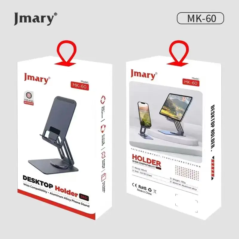Jmary MK-60 Portable Folding Desktop Tablet & Smartphone Holder