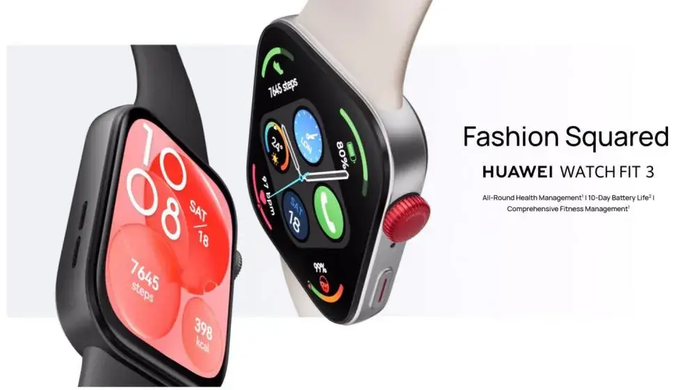 Huawei Watch Fit 3 AMOLED Display Smart Watch