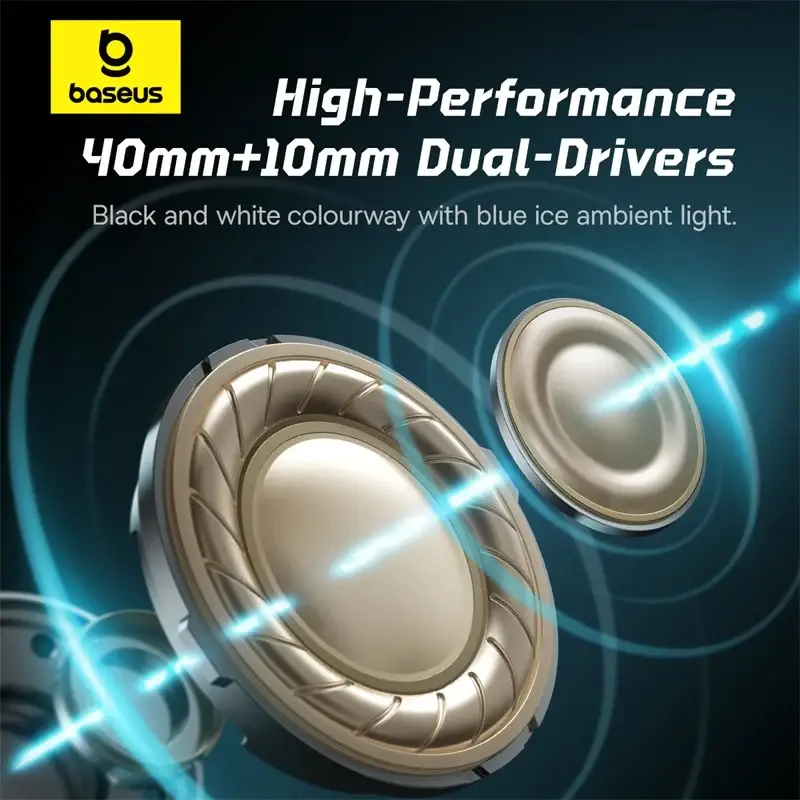 Baseus GoPlay 1 Max Wired Gaming Headphones with 3.5mm Audio Jack