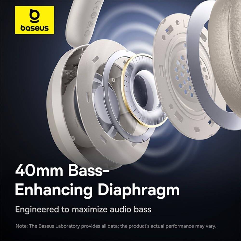 Baseus Bass 35 Max Wireless Over-Ear Headphones